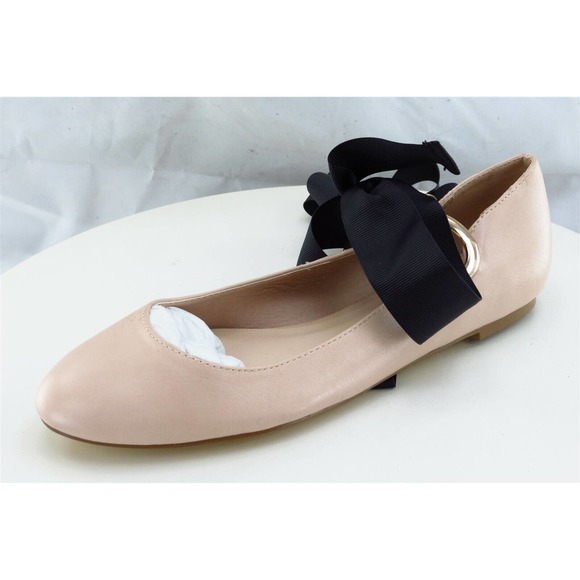 ShoeDazzle Women Sz 7 M Beige Mary‎ Jane Synthetic Shoes Yazmin - Picture 1 of 7
